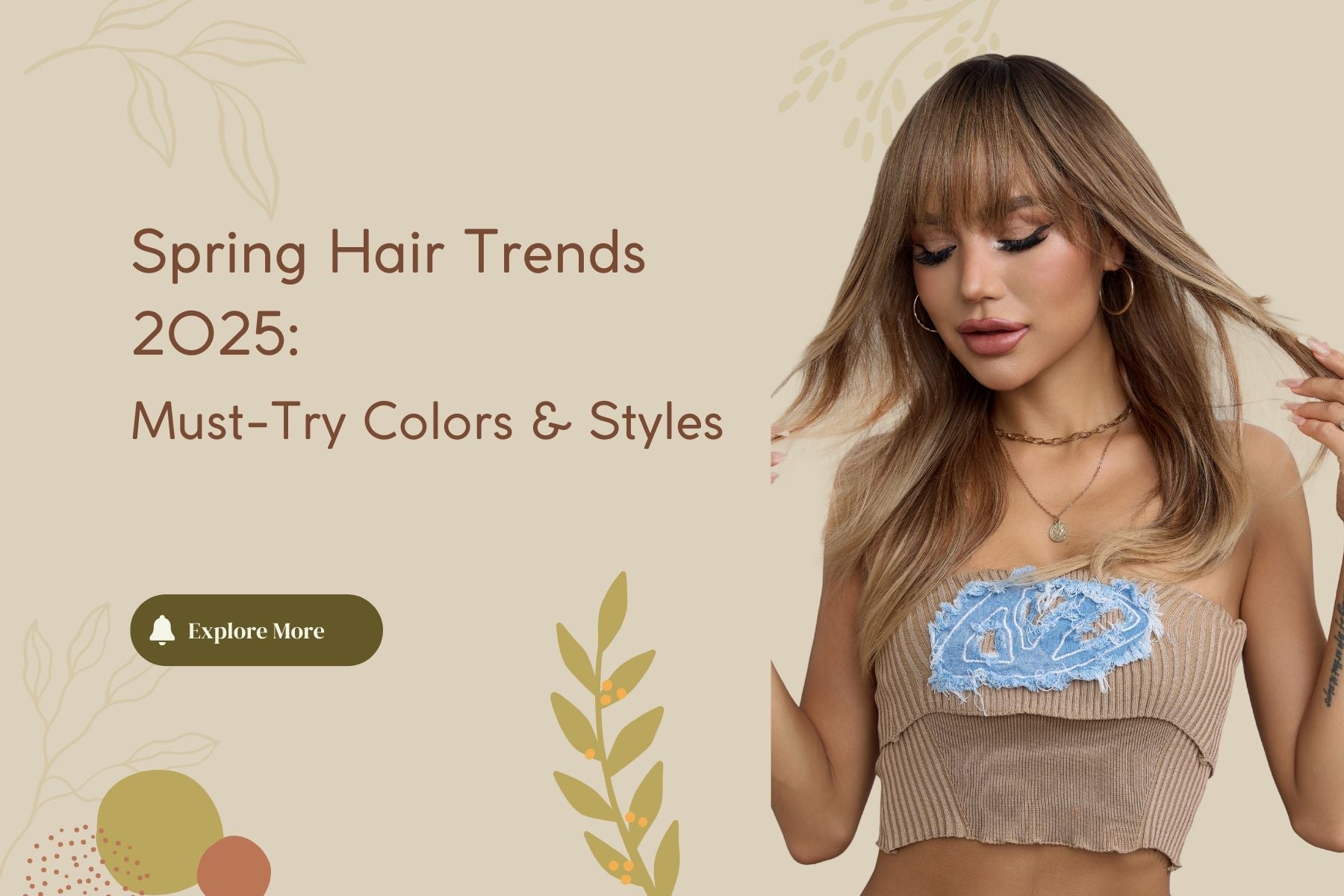 Spring Hair Trends 2025: Must-Try Colors & Styles