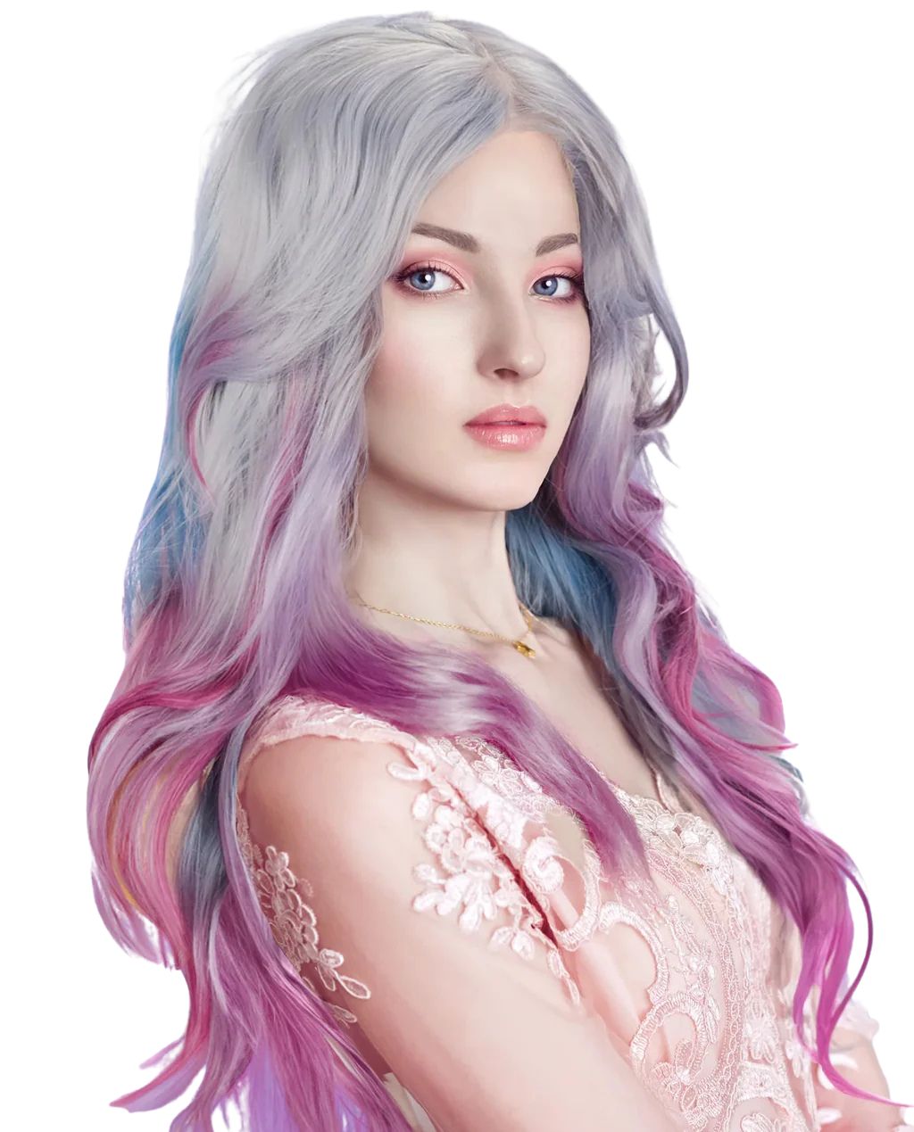Gray Multi-Color Ombre 22 display picture 1