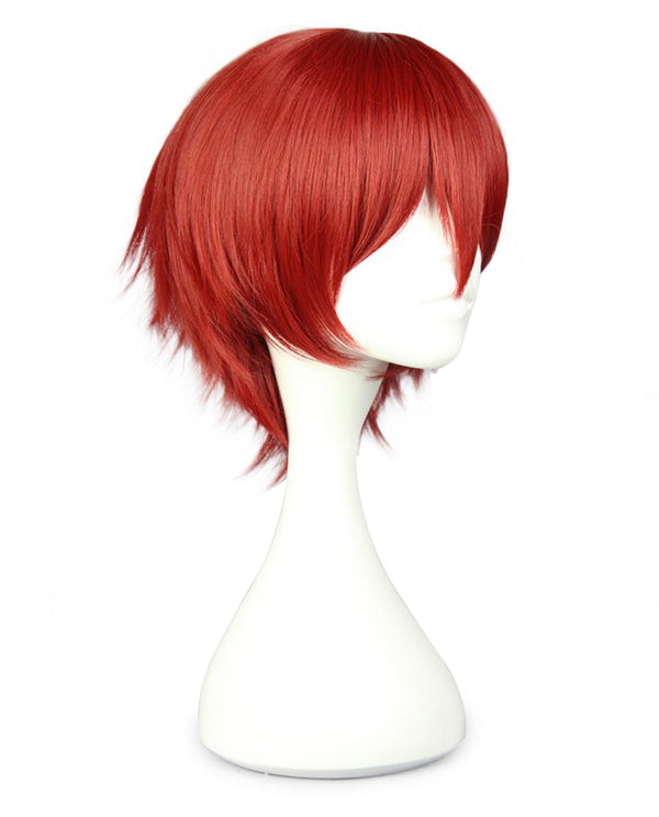 Wolf Cut Red Anime Wig