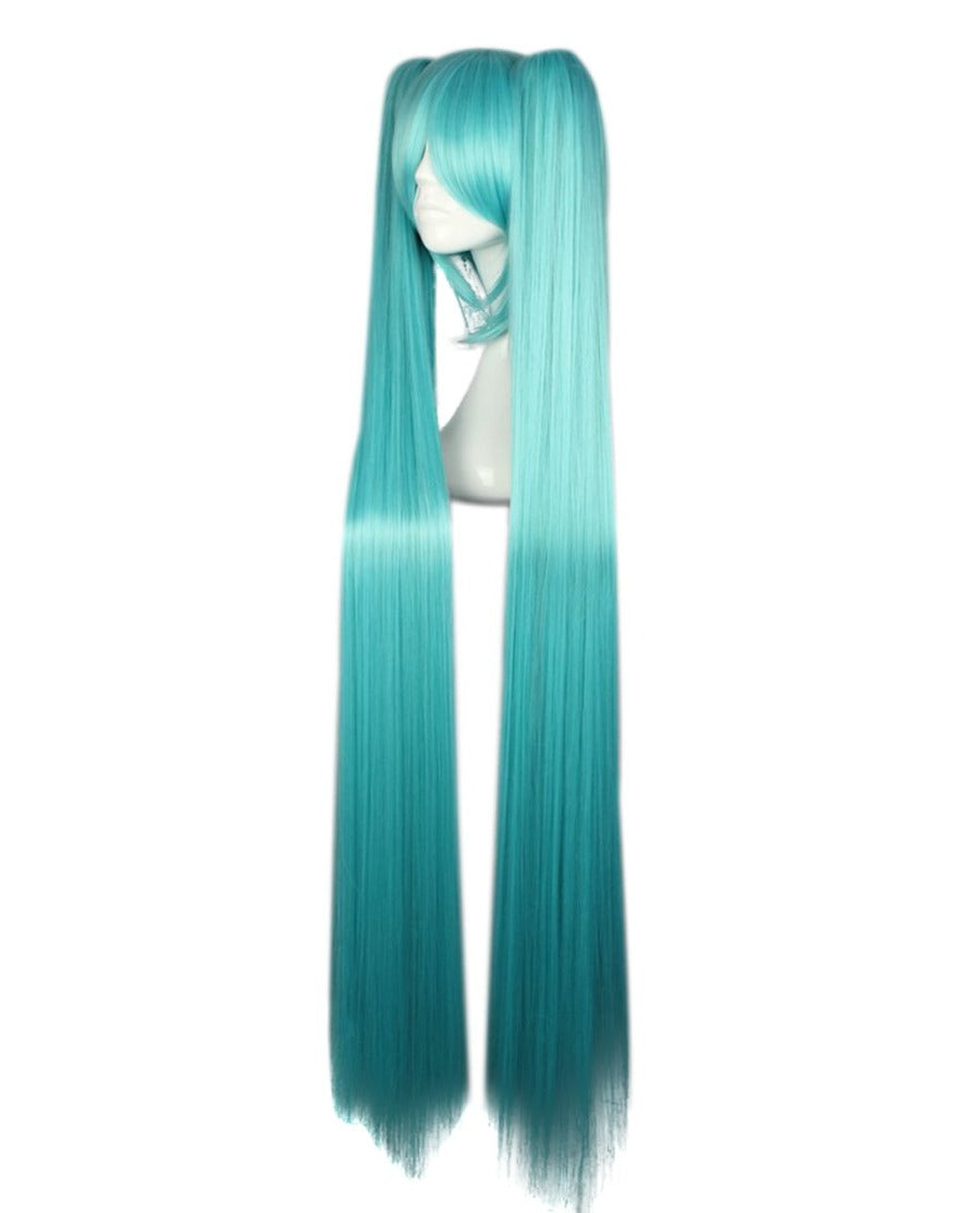 Hatsune Miku-Vocaloid Costume Wig - Ice Blue - ABHAIR