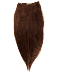 Medium Brown (#4) 7 Piece Remy Human Hair Clip-in - ABHAIR