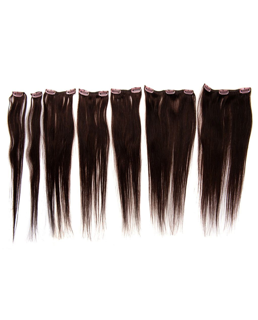Dark Brown (#2) 7 Piece Remy Human Hair Clip-in - ABHAIR