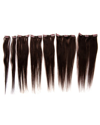 Dark Brown (#2) 7 Piece Remy Human Hair Clip-in - ABHAIR