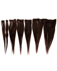 Dark Brown (#2) 7 Piece Remy Human Hair Clip-in - ABHAIR