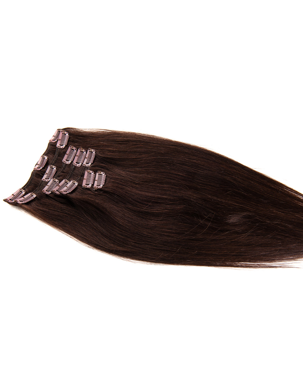 Dark Brown (#2) 7 Piece Remy Human Hair Clip-in - ABHAIR