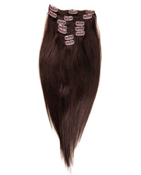 Dark Brown (#2) 7 Piece Remy Human Hair Clip-in - ABHAIR