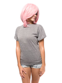 Chic Pink Blush Couture Bob Costume Wig