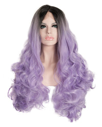 Lavende Ombre 22" Body Wave Wig