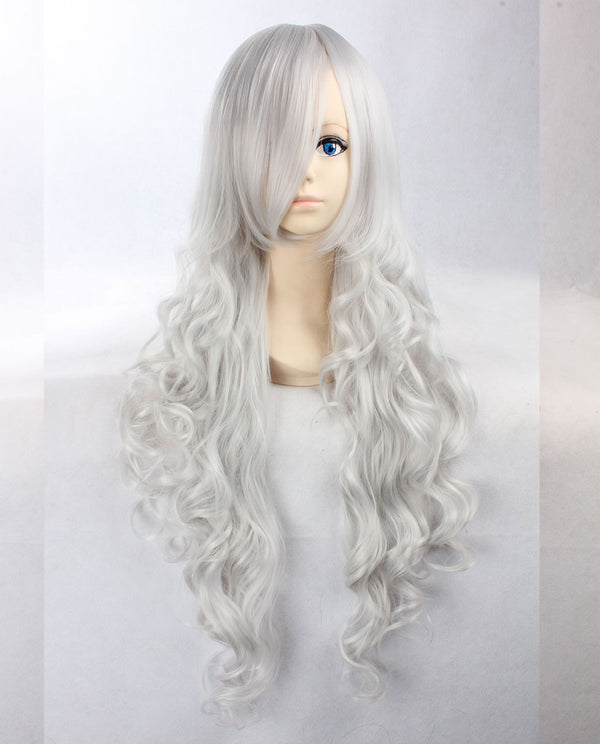 Wavy Synthetic Wig - Gray