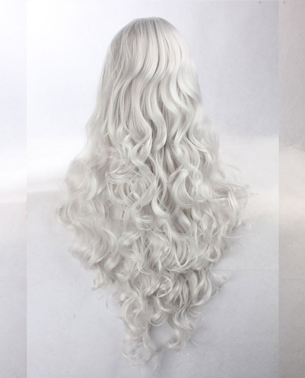 Wavy Synthetic Wig - Gray