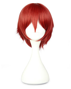 Wolf Cut Red Anime Wig