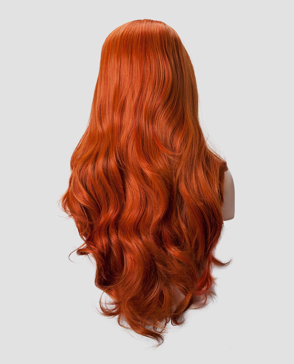 Ombre Orange Wavy 24" Synthetic Lace Front Wig