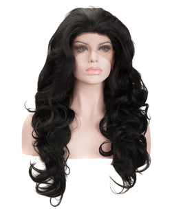 Natural Black 22" Body Wave Wig