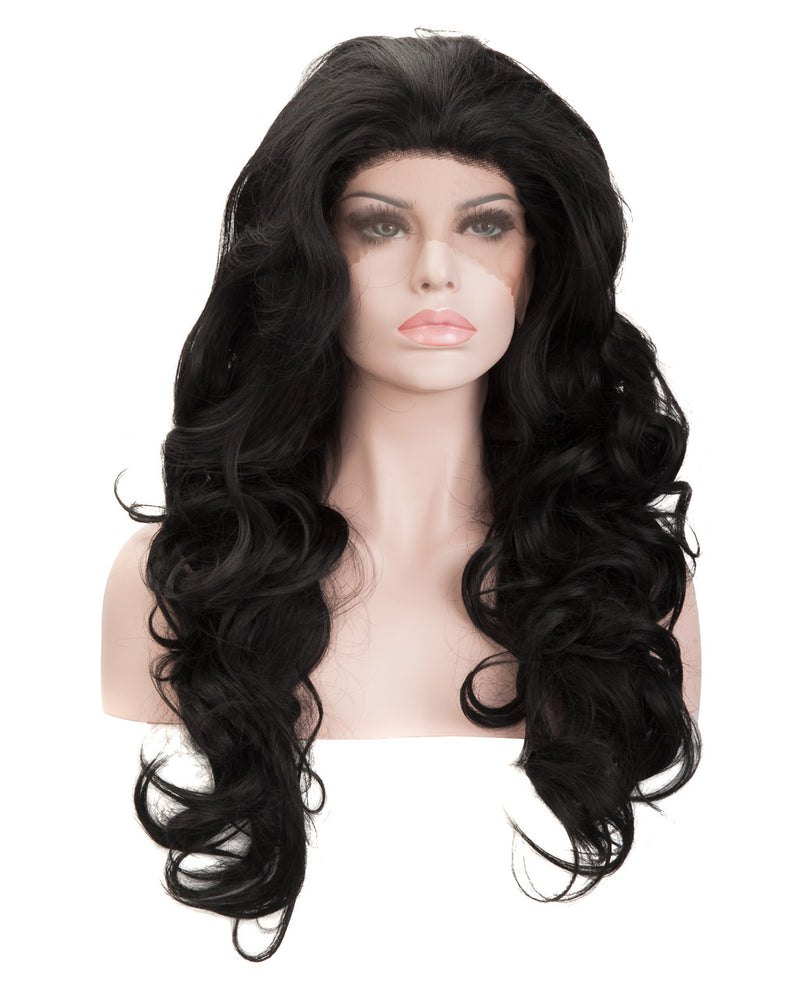 Natural Black 22" Body Wave Wig