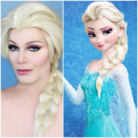 Snow Queen Elsa of Frozen Costume Wig