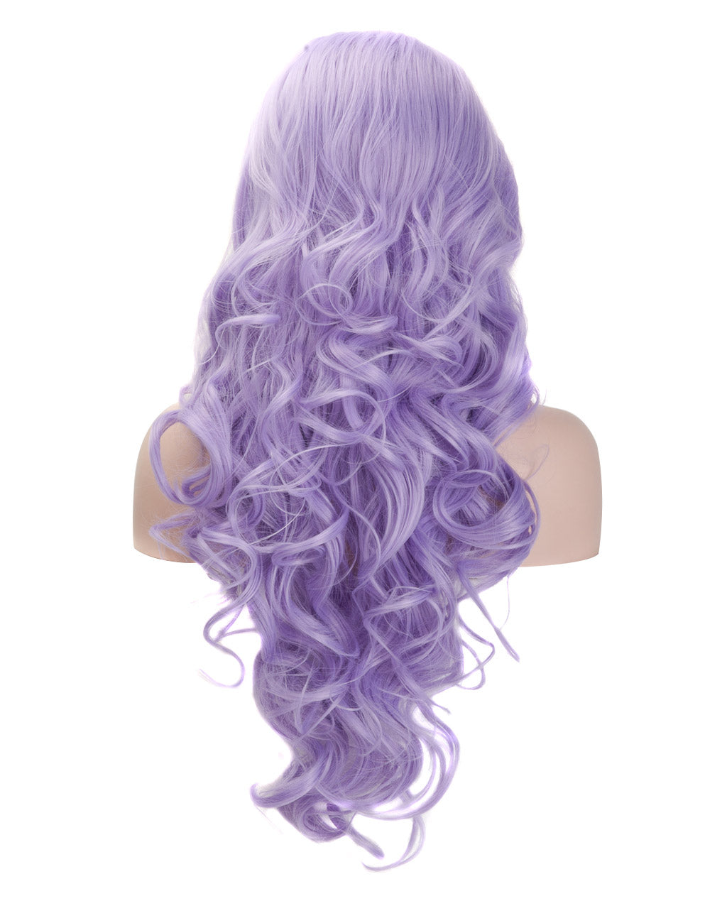 Light Purple 22" Wavy Wig