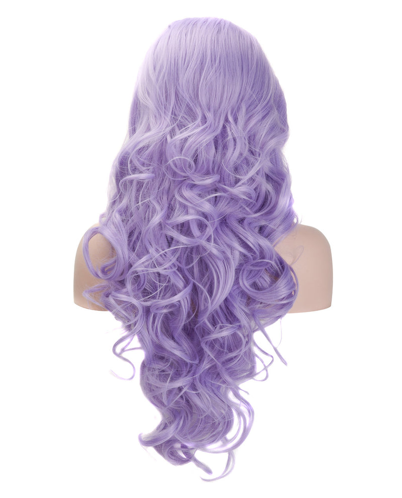 Light Purple 22" Wavy Wig