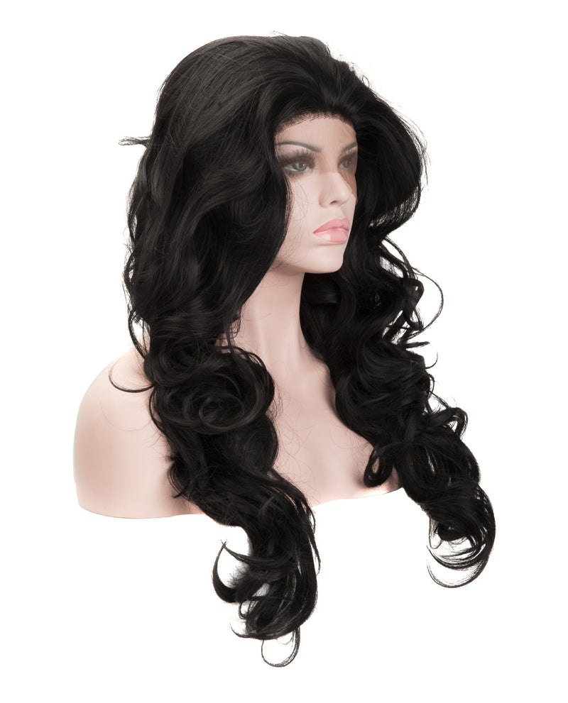 Natural Black 22" Body Wave Wig