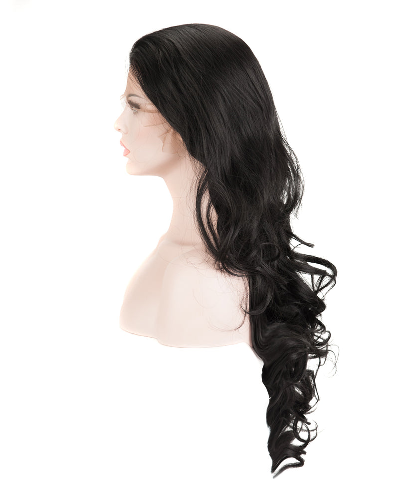 Natural Black 24" Body Wave Wig