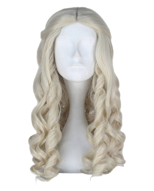White Queen of Alice Through The Looking Glass Costume Wig