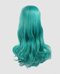 Ice Blue Wavy Wig