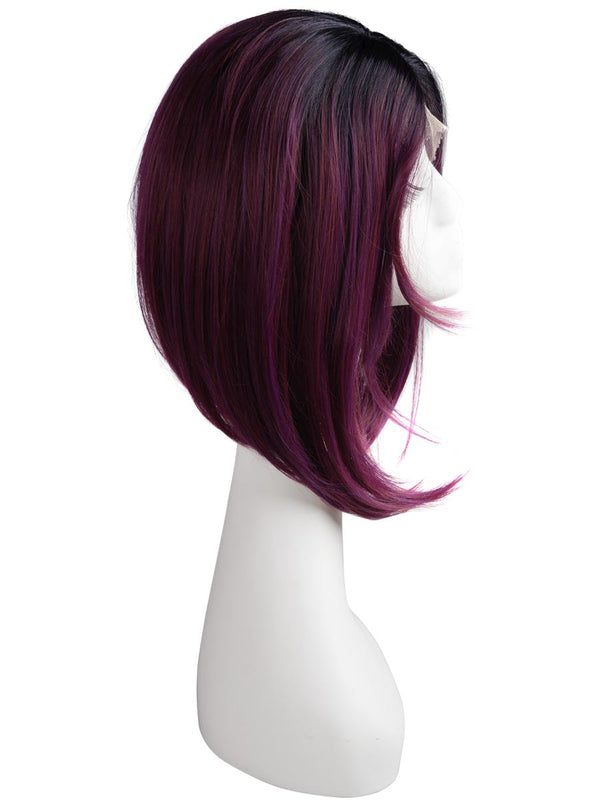 Jet Black Ombre 10-14" Straight Bob Wig