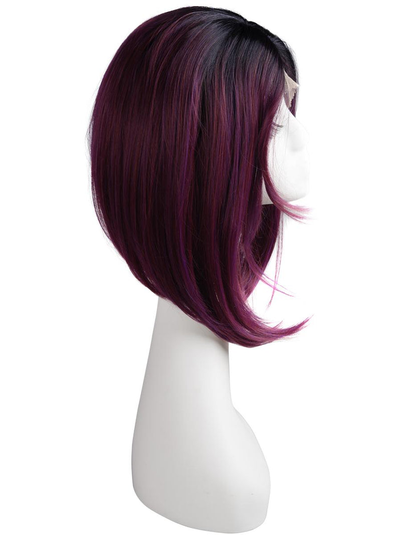 Jet Black Ombre 10-14" Straight Bob Wig