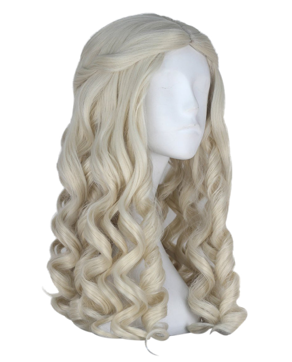 White Queen of Alice Through The Looking Glass Costume Wig