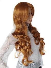 Strawberry Blonde Loose Curl Costume Wig