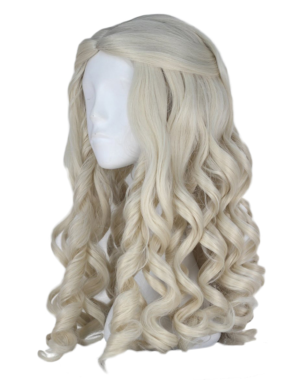 White Queen of Alice Through The Looking Glass Costume Wig