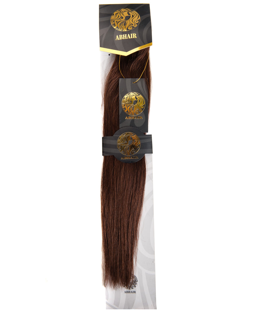 Medium Brown (#4) 7 Piece Remy Human Hair Clip-in - ABHAIR