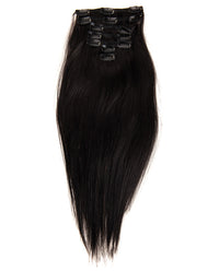Natural Black(#1B) 7 Piece Remy Human Hair Clip-in - ABHAIR