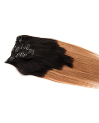 Ombre T1B/27 7 Piece Remy Human Hair Clip-in - ABHAIR