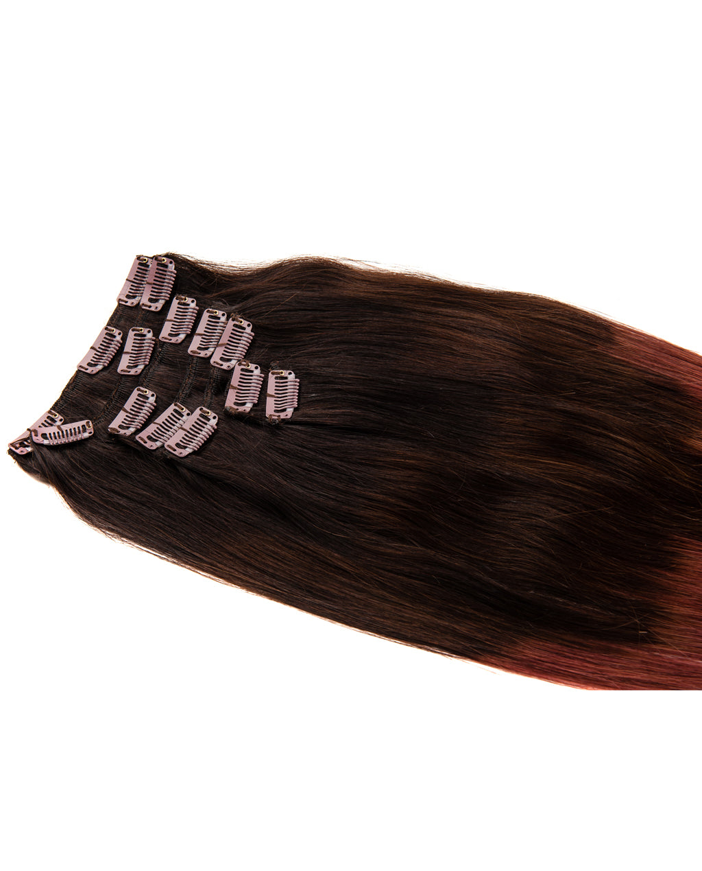 Ombre T2/4/33 7 Piece Remy Human Hair Clip-in - ABHAIR