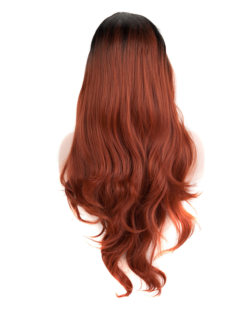 Jet Black Ombre 26" Wavy Wig