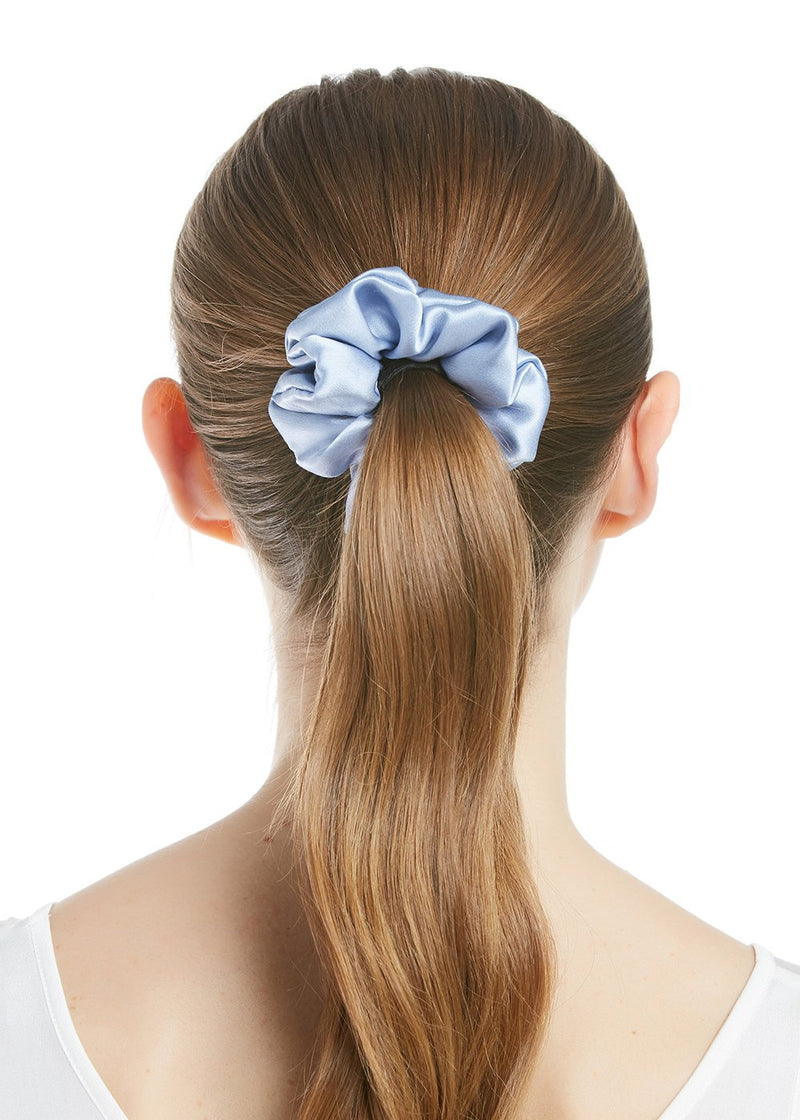 Jesayem Light Blue Hair Scrunchies for Women Soft Scrunch Hair Bands-2 Pack
